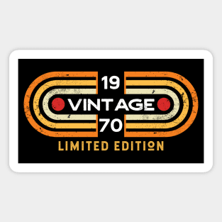 Vintage 1970 | Retro Video Game Style Magnet